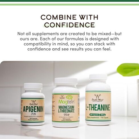 Magnesium Citrate Capsules 180 Capsules (Citrato de Magnesio) 800mg Servings, Vegan Safe, Manufactured in The USA by Double Wood Supplements in Saudi Arabia