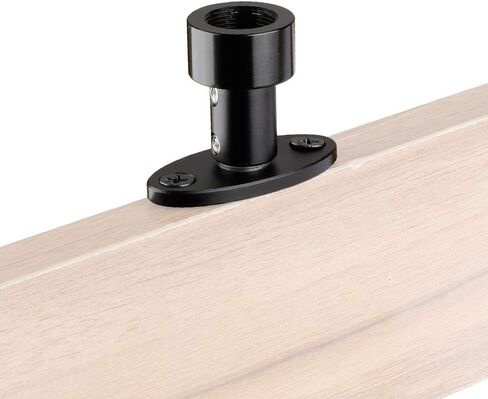CAMVATE 1/4"-20 Male Thread Screw + Table/Ceiling Mount with 5/8"-27 Female Thread + 5/8"-27 Male Threaded Cold Shoe Adapter in Saudi Arabia