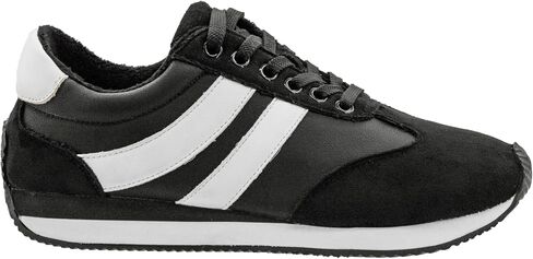 Corkys Footwear Hey Girl Jet Lag Fashion Sneaker-حذاء أنيق من الدانتيل مع نعل أفخم ناعم للراحة طوال اليوم ، منصة خفية ، وخطوط جانبية in Saudi Arabia