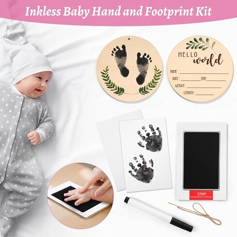 ‎EARLY MINDS New Mom & Baby Girl Gift Set, Newborn Essentials Stuff for First Time Moms, Pregnancy Gifts for Gender Reveal, Baby Shower, Expecting Mom Care Package After Birth in Saudi Arabia