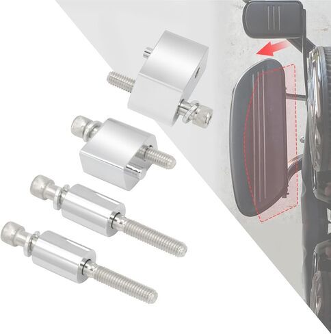 طقم تمديد لوح الأرضية للسائق مقاس 1-1/4 بوصة من HDBUBALUS مناسب لدراجات Harley Touring Electra Glides Road Glides Road Kings Street Glides 2009-2023 Trikes 2009-2013 in Saudi Arabia