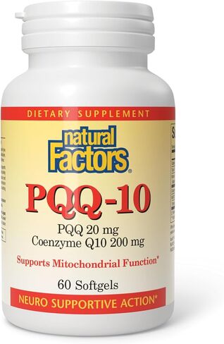 Natural Factors, PQQ-10, Supports Energy and Healthy Aging, Dietary Supplement, 30 softgels (30 servings) in Saudi Arabia