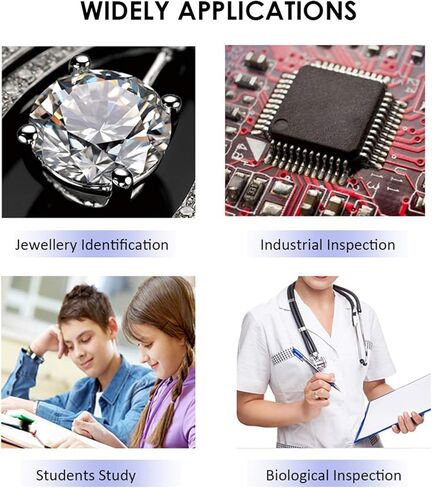 USB Digital Microscope 1600x Camera 8 LEDs مع Mashifier التفتيش المحمولة المحمولة in Kuwait