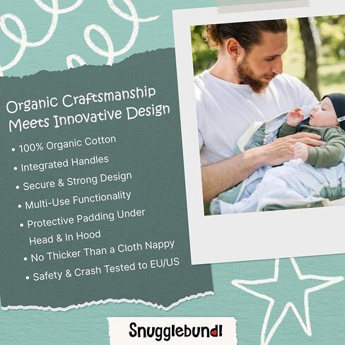 Snuggledundl-الولايات المتحدة الأمريكية المكونة من 5 نقاط آمنة من Carseat-Safe Baby Lift Blant in Saudi Arabia
