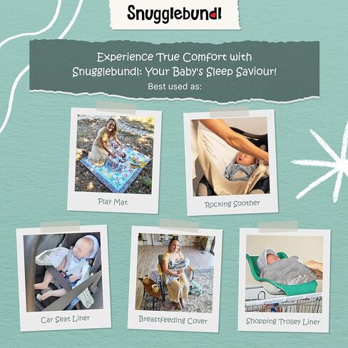 Snuggledundl-الولايات المتحدة الأمريكية المكونة من 5 نقاط آمنة من Carseat-Safe Baby Lift Blant in Saudi Arabia