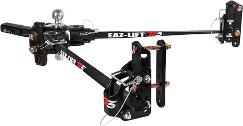 Camco Eaz-Lift TR3 800lb Weight Distribution Hitch Kit | Features 1,000lb Max Tongue Weight Rating, Pre-Installed 2-5/16-inch Hitch Ball, and Adjustable Sway Control | (48904) in Kuwait