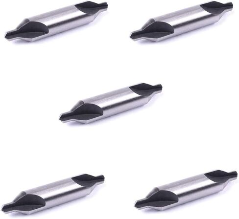 5 PC Premium HSS Center Drills No.3 60 درجة مشتركة Bitsink Bits Machinist in Saudi Arabia