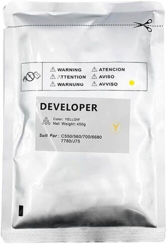 450g 240 Developer Powder Compatible with DC 242 240 250 252 260 550 560 570 700 J75 C75 C65 C70 Toner Cartridges(Y) in Saudi Arabia