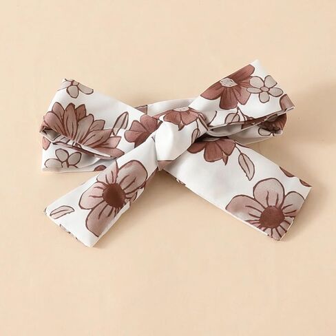Aoswep Newborn Baby Girl Clothes Infant Girl Outfits Long Sleeve Ruffle Romper + Floral Pants + Headband Set in Saudi Arabia