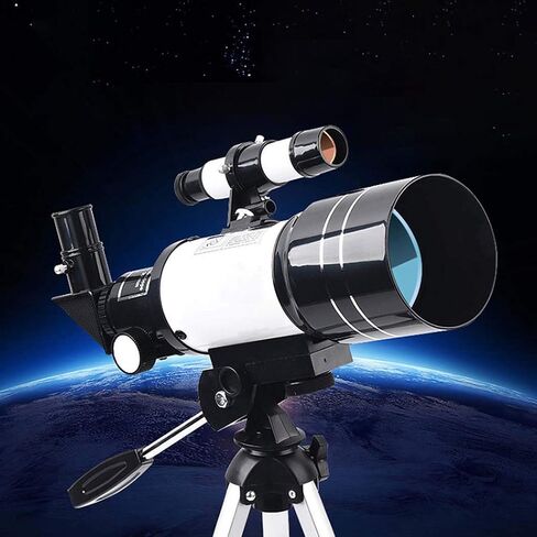Astro Reflector Telescope, Zoom Monocular Telescope, Fully Versatile Coated Optical Glass Lens + Phone Clip+Tripod, Up to 150 Times in Saudi Arabia