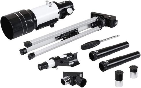 Astro Reflector Telescope, Zoom Monocular Telescope, Fully Versatile Coated Optical Glass Lens + Phone Clip+Tripod, Up to 150 Times in Saudi Arabia