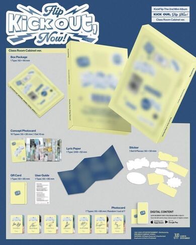 KickFlip Kick Out, Flip Now! 2nd Mini Album (Photobook - Break time ver.) in Kuwait