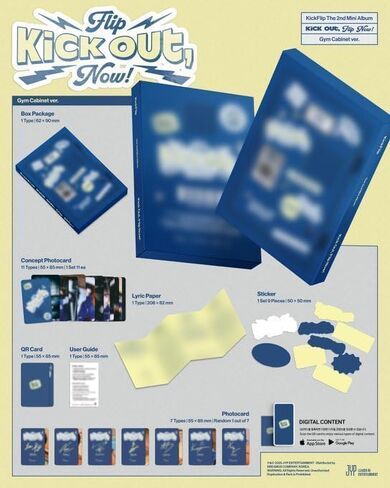 KickFlip Kick Out, Flip Now! 2nd Mini Album (Photobook - Break time ver.) in Kuwait