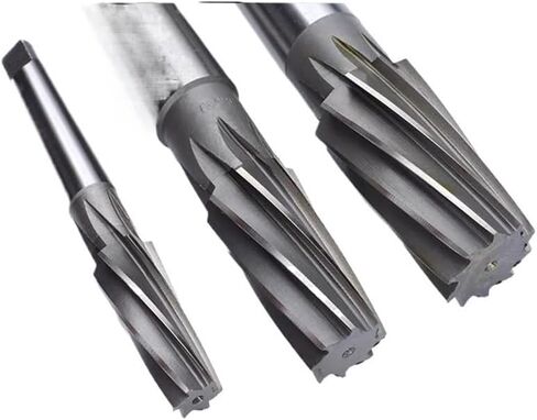 Morse Taper Reamer Tapered Chucking Reamers Reaming Rymer 1:10 Taper HSS spiral Reamer High Speed ​​Steel (16mm) in Saudi Arabia