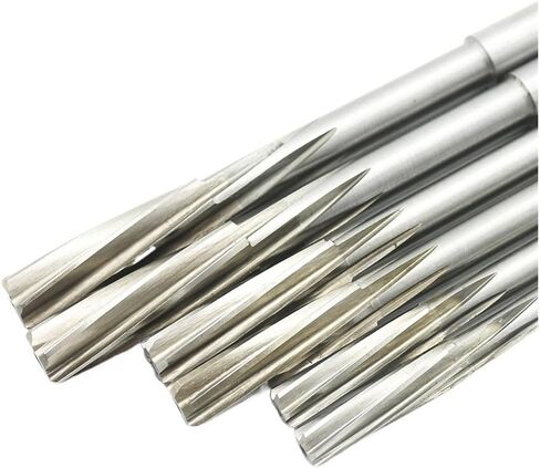 H7 chucking Reamer HSS M2 كامل الطحن للأخدود الحلزوني المستقيم شانك رمير (8 مم) in Saudi Arabia