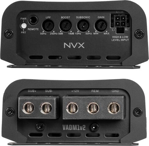 مضخم صوت NVX VAD10004 بقدرة 1000 وات RMS فئة D ذو 4 قنوات للسيارة/البحرية/رياضات الطاقة in Kuwait