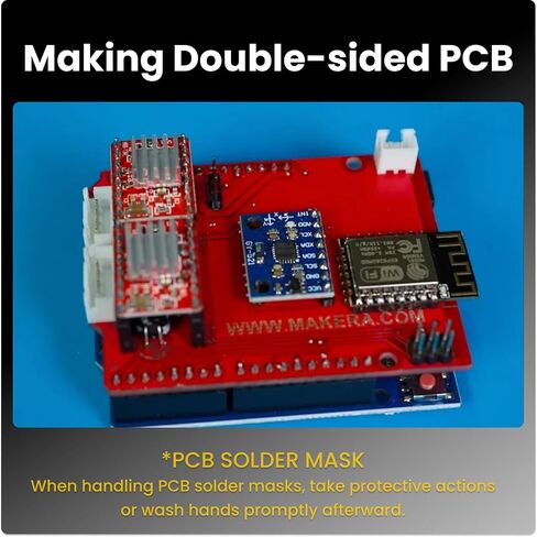 حزمة تصنيع PCB لل CNC ، وحزب واحد ومزدوج من جانب النحاس الخشبية PCB *20 لوحات ، V-Groove/micro-tip bit in Saudi Arabia