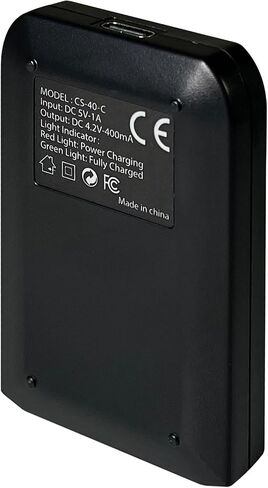 كاس. شاحن بطارية NP-40 ، شاحن بطارية الكاميرا الرقمية مع قطعة واحدة NP-40 3.7V 850MAH in Saudi Arabia