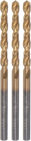 #us 3pcs 3.3mm titanium مغطى M42 عالية السرعة الصلب 8 ٪ الكوبالت HSS قطع الحفر in Saudi Arabia