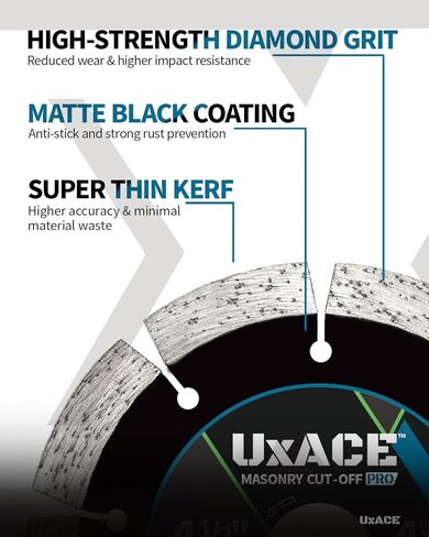 شفرة الماس 4-1/2 بوصة ، 7/8 بوصة الشجرة ، و 4.5 '' Super Thin Diamond Plade لزاوية طاحونة وبلاط ، وعجلة قطع الماس للأغراض العامة للسيراميك ، والبلاط ، والجرانيت ، والخزف ، 2 عبوة in Kuwait