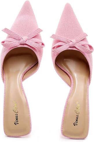 VenusCelia Women's Summer-Time Dress Pump Heeled Sandal in Saudi Arabia
