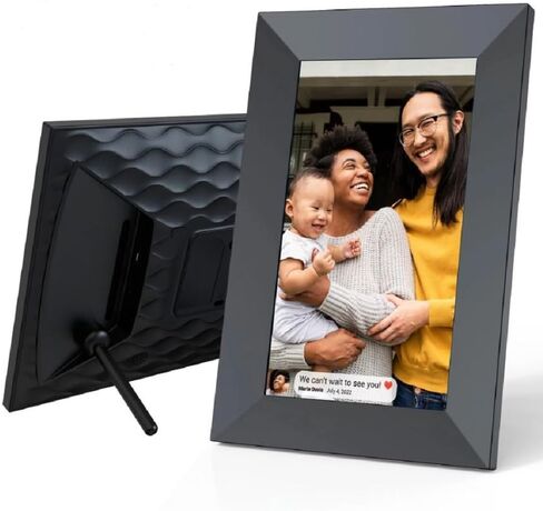 ONN 10 "Wi-Fi الصورة الرقمية إطار إرسال الصور ومقاطع الفيديو على الفور عبر تطبيق Frameo Freamo 100096733 in Saudi Arabia