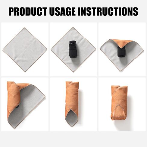 Camera Protective Wrap Cloth 11.81x11.81inch Adhesive Fabric for DSLR Cameras and Lens Scratch Resistant in Saudi Arabia