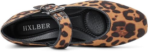 Hxlber Flats for Women Mary Jane Square Toe Ballet Flat Shoes Ankle Strap Dressy Comfortable Slip on Formal Dress Flat Shoes in Kuwait