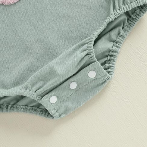 Newborn Baby Boy Thanksgiving Outfit Bubble Romper Turkey Embroidery Long Sleeve Onesie Fall Winter Clothes in Saudi Arabia