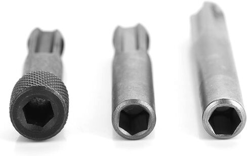 محول 3pcs SDS Socket محول 1/4 "Hex shank screckdriver bit procock محول محول مقبس SDS لحفر مطرقة SDS in Saudi Arabia
