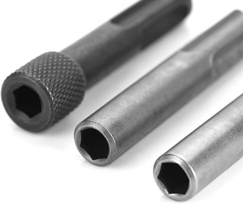 محول 3pcs SDS Socket محول 1/4 "Hex shank screckdriver bit procock محول محول مقبس SDS لحفر مطرقة SDS in Saudi Arabia