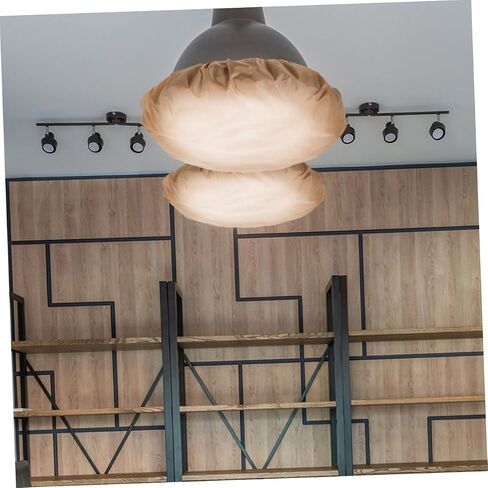 POPETPOP Lamp Shade Diffuser Cover Brown Glare Pendant Light Shade Lamp Light Barrier for Bedroom Living Room Hotel Easy Install Comfortable Soft Lighting in Saudi Arabia