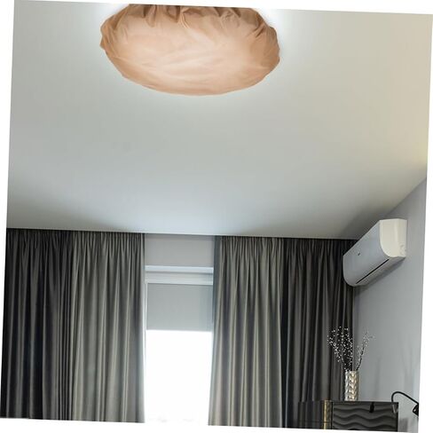 POPETPOP Lamp Shade Diffuser Cover Brown Glare Pendant Light Shade Lamp Light Barrier for Bedroom Living Room Hotel Easy Install Comfortable Soft Lighting in Saudi Arabia