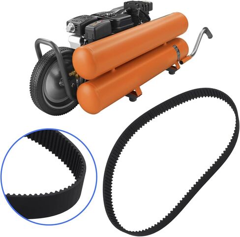 حزام مسنن متوافق مع ضاغط الهواء ridgid من 60150Ha من 60150HB من 60150HBT ، محيط 384 ملم in Kuwait