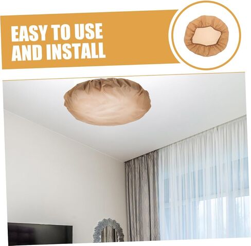 Mikikit Glare Pendant Light Diffuser Lamp Shade Barrier Light Shading Tool for Table Desk Chandelier Lamps Easy Installation and Eye Protection in Saudi Arabia