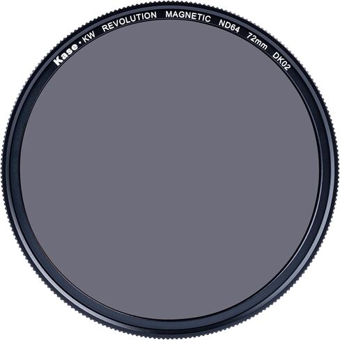 kase kw Revolution plus magnetic frackproof nd64 6 stop stop censity filter low reflection glass optical (49mm) in Kuwait