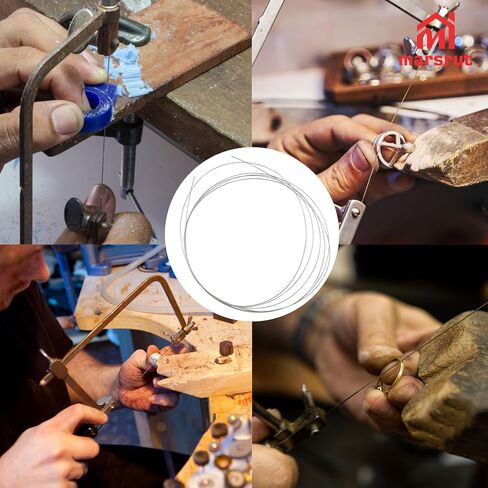 Diamond Wire Saw, 0.25mm x 1 Meters, Cutting Wire Superfine Blade Tool Suitable for Metal Ceramics Diamond Metal Jade Ceramic Tiles Stone Materials with Minimal Loss, Circular Ultra Fine Thickness in Saudi Arabia