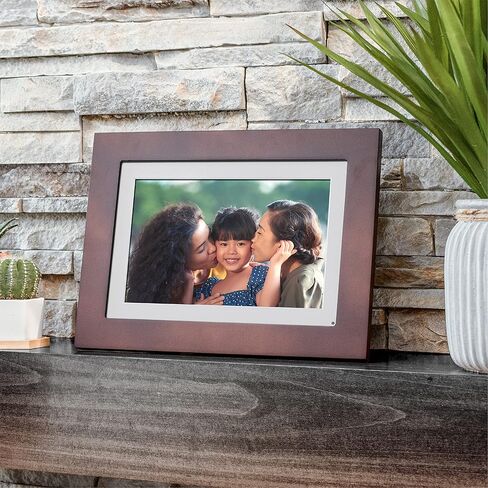 ببساطة Smart Home 10 "Wifi Digital Photo Frame | أرسل صورة أو فيديو من الهاتف إلى إطار الصورة الرقمية مع تطبيق PhotoShare Frame مجانًا in Kuwait