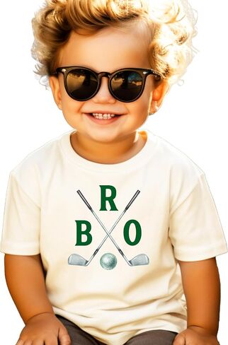 One Golf Sticks Matching Family 1st Birthday Shirts Golf Themed Kids Birthday Party Tee - Sold Individually in Saudi Arabia