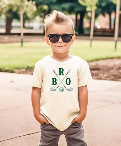 One Golf Sticks Matching Family 1st Birthday Shirts Golf Themed Kids Birthday Party Tee - Sold Individually in Saudi Arabia