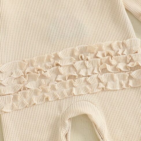 My First Thanksgiving Baby Girl Outfit Newborn Homemade Rolls Onesie Waffle Knit Romper Jumpsuit Cute Clothes in Saudi Arabia