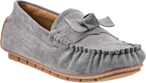 Corkys Footwear Women's Driving Miss Daisy Driving Loafer/Moccasin ، وهي عبارة عن زلة كلاسيكية مع عقدة القوس ، نعل نعل مطاطية متينة للراحة طوال اليوم in Kuwait