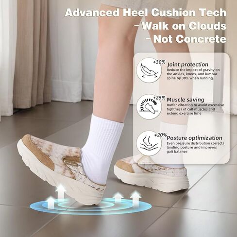 Women's Orthopedic Diabetic Wide Slippers: Comfortable Arch Support Plantar Fasciitis House Slip On Loafers, Casual Flat Feet Winter Warm Walking Shoes for Foot and Heel Pain Relief in Saudi Arabia