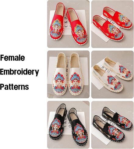 Embroidered Kung Fu Tai Chi Shoes Unisex Black Rubber Sole Martial Art Sports Chinese Traditional Slippers Men and Women in Saudi Arabia