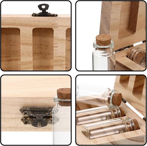 IMIKEYA Box Lanugo Umbilical Cord Preservation Wooden Keepsake Box Keepsake es for Tooth Umbilical Cord Preserving Fetal Hair Preservation in Saudi Arabia