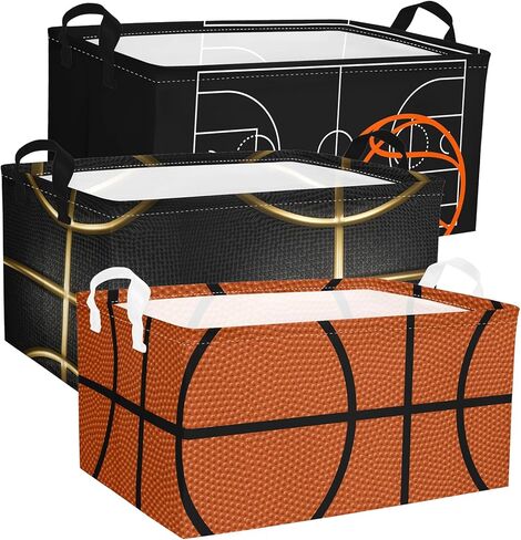 3 Pcs Pink Bow Storage Basket, Coquette Girls Rectangle Storage Bins Box with Handles, Bows and Chery Shelf Basket Ideal for Room Nursery Decor, Books, Organizing Clothes, Toys in Saudi Arabia