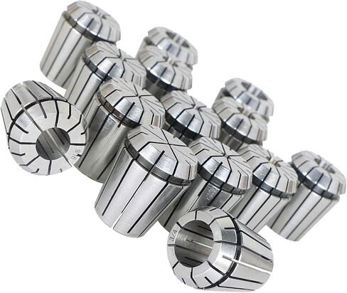 14PCS ER32 1/16 Inch-3/4 Inch Steel Spring Collet Set Fit for CNC Milling Chuck Lathe Tool Holder in Saudi Arabia