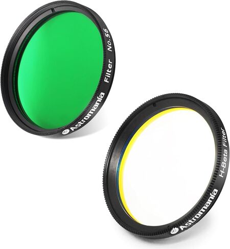 Astromania 2" Color/Planetary Filter for Telescope - #56 Green - Bundle with - 2" Telescope Nebula H-Beta Filter in Saudi Arabia