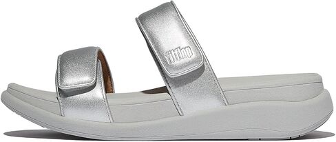 FitFlop Women's F-Mode Go Adjustable Flatform Two-bar Slides Wedge Sandal in Saudi Arabia