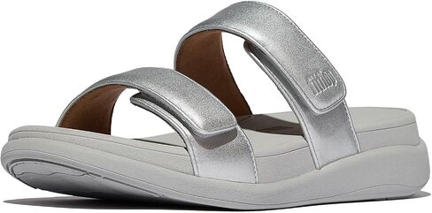 FitFlop Women's F-Mode Go Adjustable Flatform Two-bar Slides Wedge Sandal in Saudi Arabia